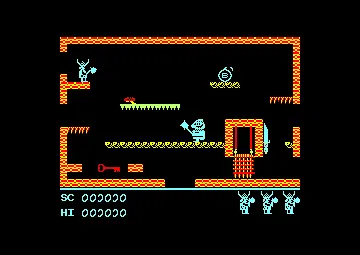 Brian Bloodaxe (UK) (1985) screen shot game playing